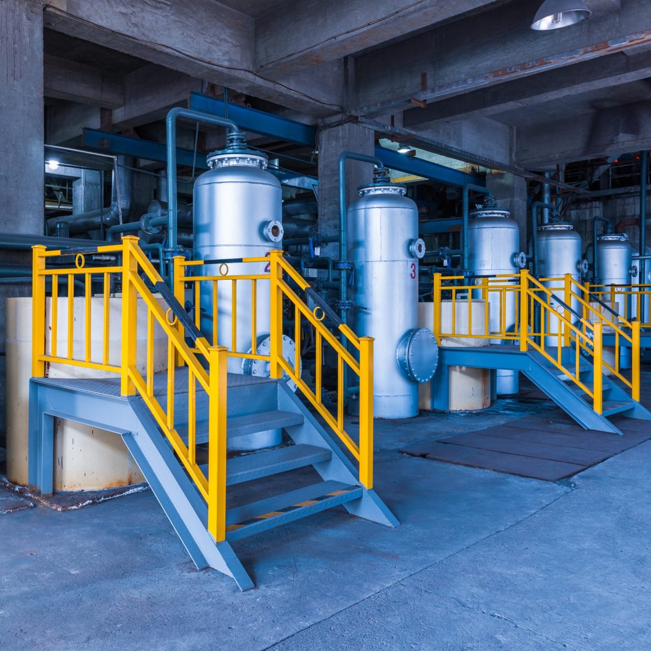 FRP chemical process vessel and storage tank fabrication in Visakhapatnam
